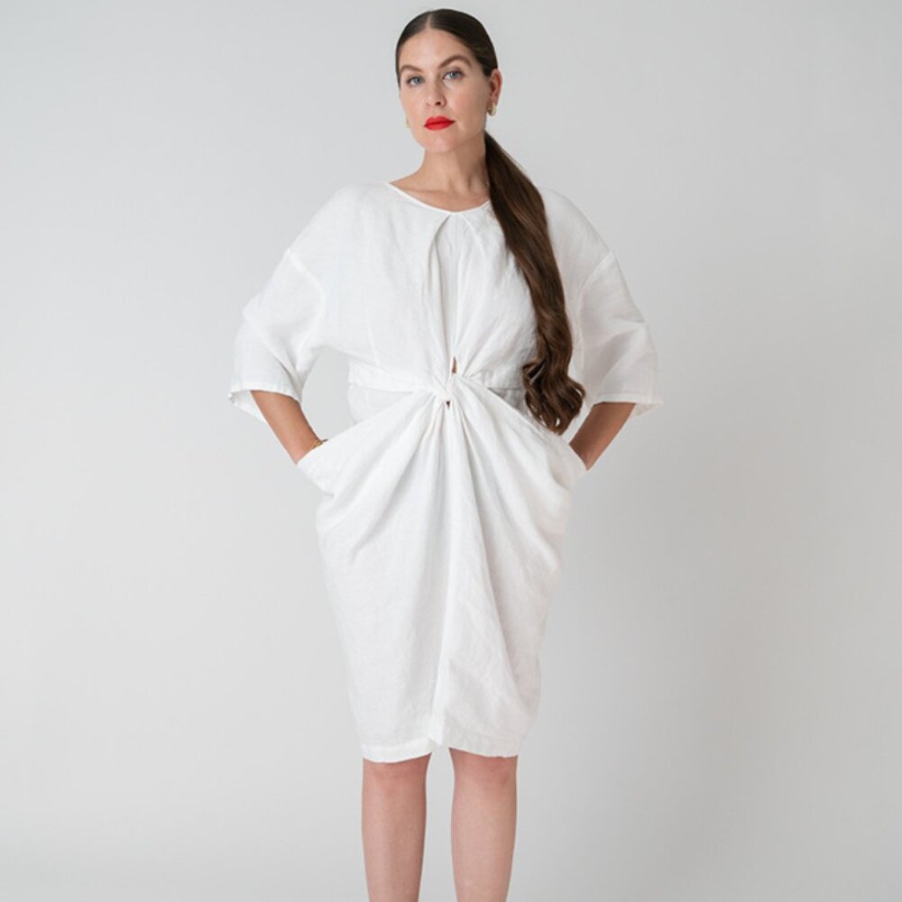 Rachel Comey Scope White Linen Dress